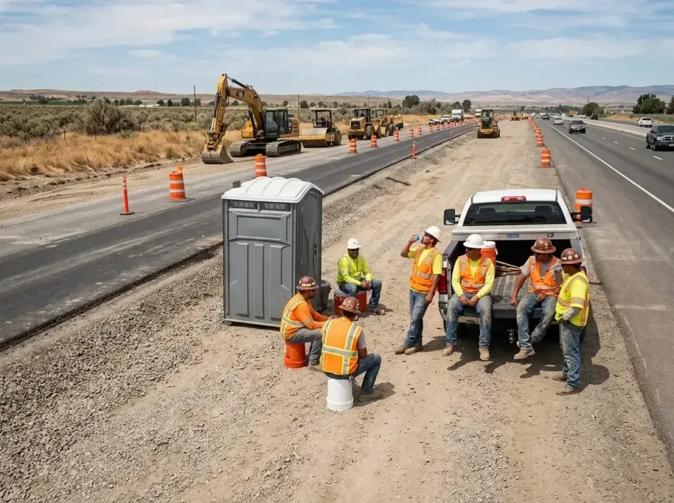 highway-road-construction-crew-007 — frequently asked questions, Porta Potty and Restroom Rentals in Mountain Lake Park, MD